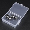 sourcing map 4pcs 4 Size Bearing Balls Assortment 304 Stainless