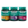 Threepack Solanum Con Omega 3, Complejo B Y Vitamina C