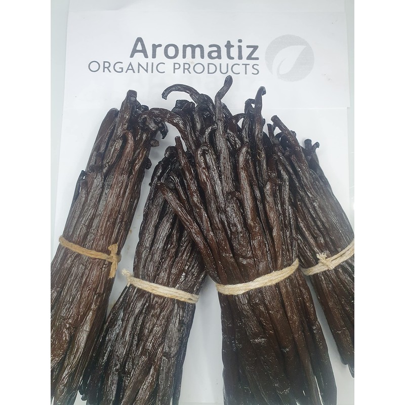 10 xMadagascar Vanilla Pods Premium Grade A 13-17cm