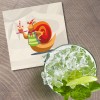 Unbranded Cute Snail Birthday Animal 4'' X 4'' Square Wooden