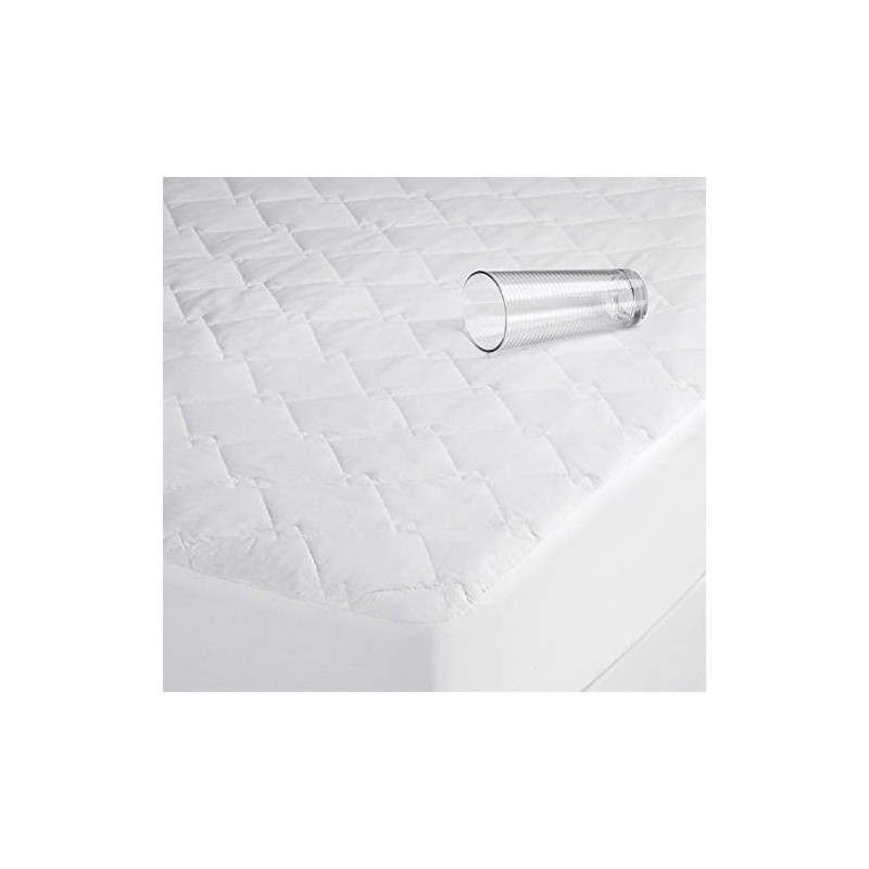 Comfy Nights Microfibre Quilted Waterproof Mattress Protector Non Allergenic Fully