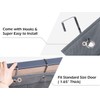 ANZORG 2 Packs Over The Door Hanging Closet Shoes Holder