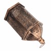 Hanging Lantern Outdoor Lamp Iron Retro Style Home Decoration Ornament