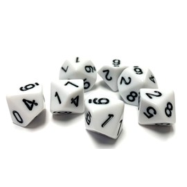26x 10 sided dice perfect for Bolt Action, Judge Dredd, D&D and Warhammer - D10 Dice (26)
