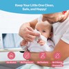 BabbleRoo Dry Baby Wipes - 100% Plant-Based Cotton Wipes, Hypoallergenic,