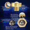 JXOFROAD 2PCS IP68 Underwater Standard 1/2" NPT Boat Drain Plug