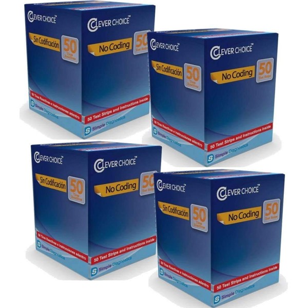 Clever Choice Auto-Code Test Strips - 200ct. Bundle Deal