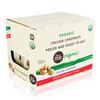 TruStar Organic Italian Chestnuts, Peeled, Ready-to-eat, 3.5oz Pouch (Pack of