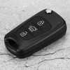 BOROCO Car Key Shell Flip 3 Button Remote Key Shell