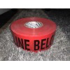 Presco Caution Buried Pipeline Below Underground Tape Red 3" x