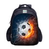 MATMO Boys Football Backpack Football Print Cool Football Pattern School