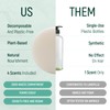 BAMBOEARTH Solid Rice Protein Water Conditioner Bar Hair Soap –
