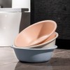 Monaco Olive Lapastel Round Wash Basin, Lapastel Round White Small