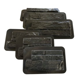 AUTUMN Corner Durable Veneer Molds for Concrete, DIY Veneers, Concrete Mold, Cement Mold, Molds for Veneer Panels, Veneer Stones, Set of 6 Uniquely Designed molds