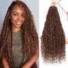 XIIMENALU Boho Faux Locs Crochet Hair 8 Packs Goddess Soft