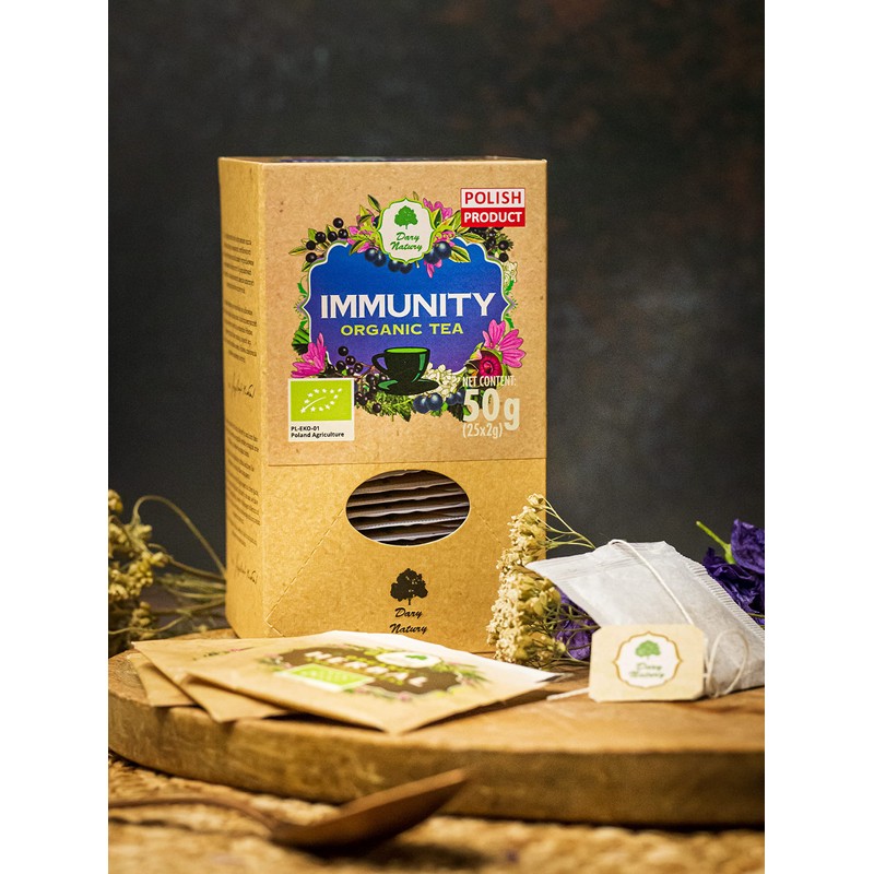 Immunity Organic herbal Tea/Cold and Flu/BIO (25 x 2 g)