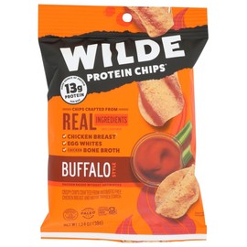 WILDE SNACKS CHIPS CHICKEN BUFFALO, 1 Ounce (Pack of 1)