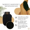 MS Moroccan Black Soap and Exfoliating Glove Kit for Body