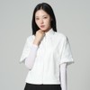 Women's Golf Windbreaker Short Sleeve Zip Up Anorak Golf Wear
