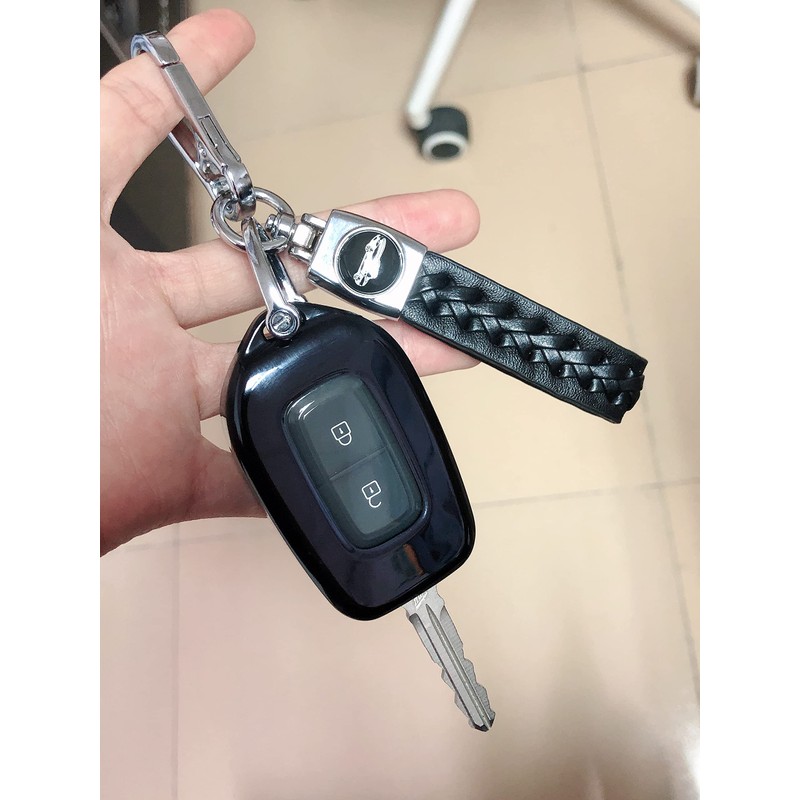 Z.MYUKI Key Case with Key Ring for Dacia Sandero Stepway