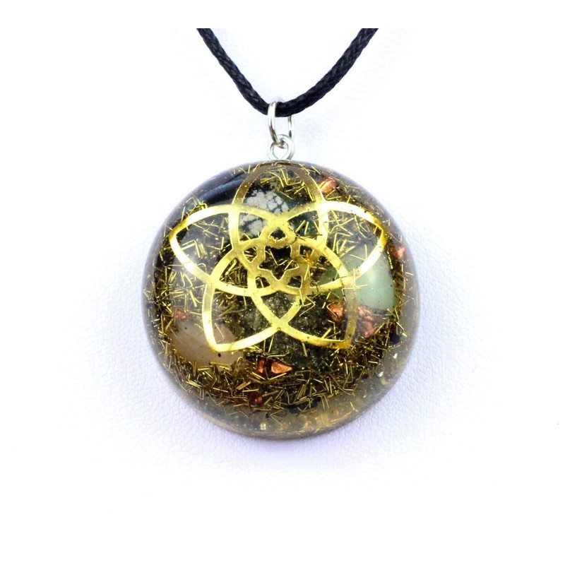 Orgonite Venus Flower Amulet