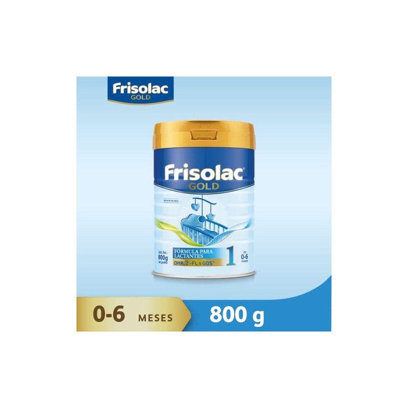 Frisolac Gold 1 (0-12 Meses) Lata C/ 800 Gr