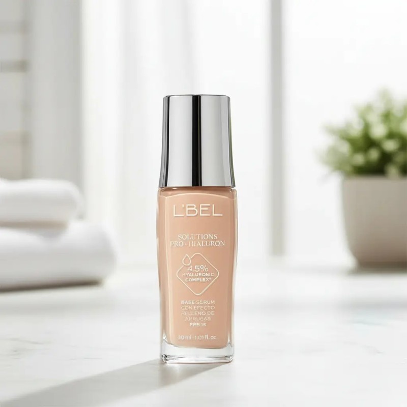 Maquillaje Base Pro Hialuron Lbel Hialuroric Rellena Arrugas