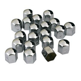 Pilot LA_02239 Wheel Nut Cover Chrome-Plated for 19 mm Diameter Nuts