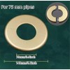 2 Pcs Wall Split Flange Self-Adhesive tape Round Escutcheon Various