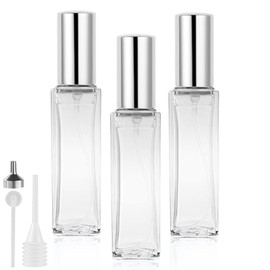LOPHE Parf√ºmzerst√§uber 20ml, 3 St√ºck Transparenter Stil mini Parfum Zerst√§uber F√ºr Unterwegs, Portable Parf√ºmzerst√§uber Nachf√ºllbar Leer, Perfume Sprayer f√ºr Reise M√§nner und Frauen