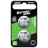 CR2032 3V Car Key Battery (Pack of 2)
