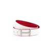 Marc Tchou Women's Leather Belt, red