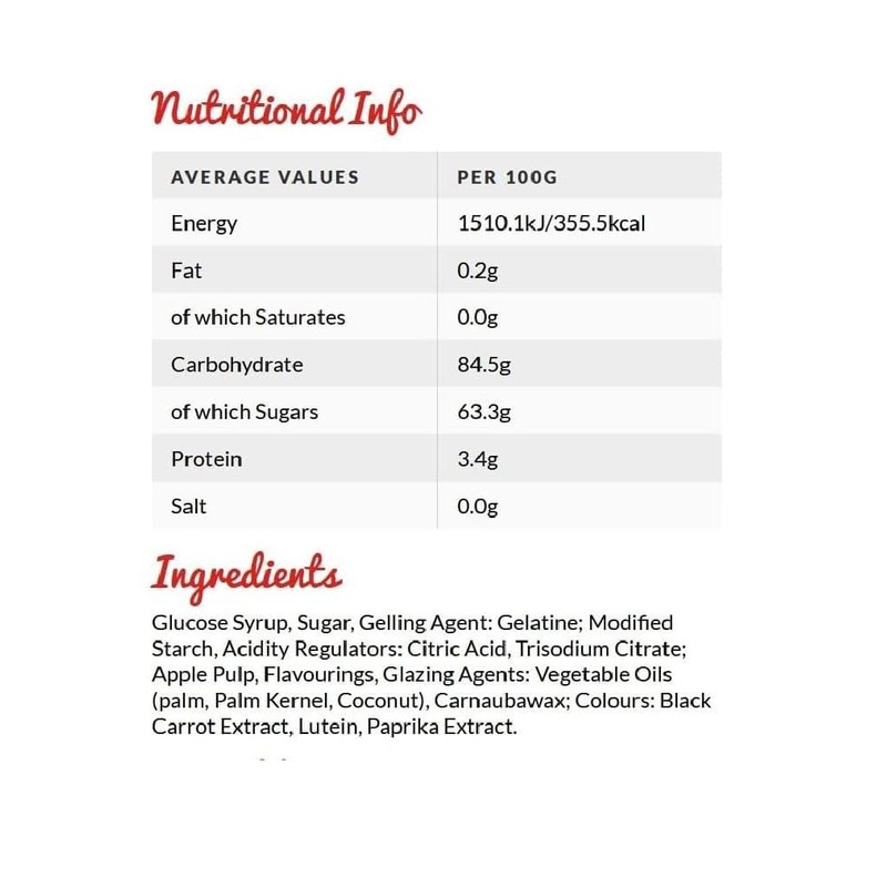 Swizzel Squashies Rhubarb & Custard, 120g