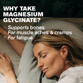 DR.VEGAN Daily Magnesium Glycinate 1500mg | Provides 300mg of Pure Elemental Magnesium | Fatigue, Mood and Muscle Recovery | 60 Vegan Capsules | Two-A-Day