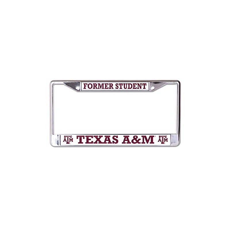 Texas A&M Aggies Former Student (Alumni) Chrome License Plate Frame