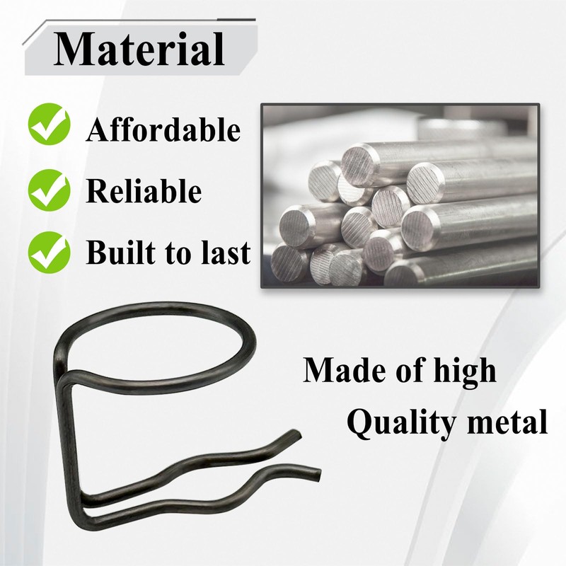 Ebrmeiwo 4 Pcs 4338855 Automotive Clutch Fork Return Spring, OEM