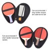 MiOYOOW Table Tennis Bat Case Cover, Hard Shell Table Tennis