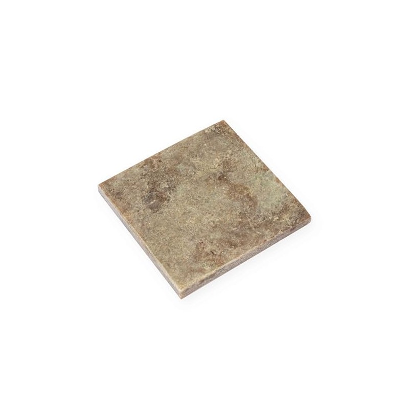 NKlaus Alabaster Plate 8.5 x 8.5 cm for Smoking and