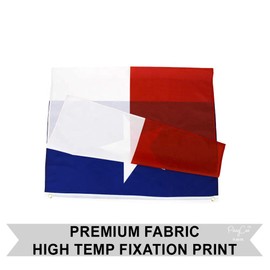 PringCor State of TEXAS BIG Flag 3x5FT Polyester Banner TX South Houston Dallas