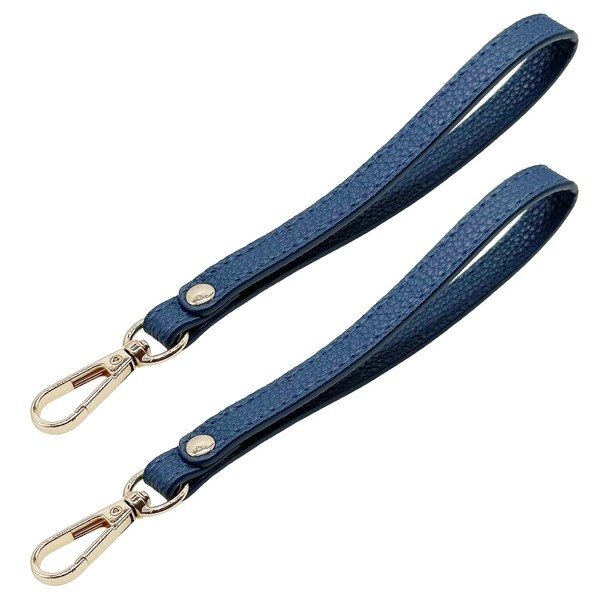 JMZLLRX 2 PCS Leather Wristlet Strap, 20cm/7.87" Long Leather Wrist