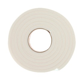 Frost King R516WH Sponge Rubber Foam Tape, 1/4" x 7/16" x 10', White