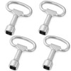 Tarocat Set of 4 square keys, mandrel key, square key,