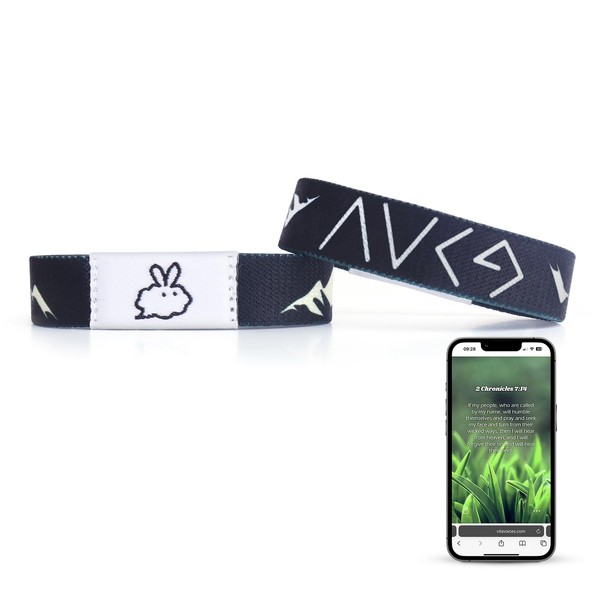 Christian Daily Bible Verse Bracelets: Scan Wearable Scripture Christian Bracelet