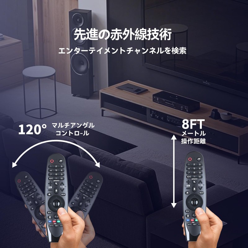 TV Remote Control AN-MR18BA for LG Magic Remote Control LG
