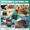 Bozdyru 4-Slot Battery Holder for Makita 18V & 14.4V