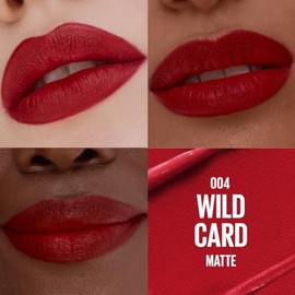 Maybelline New York,nuevo Maybelline Serum Lipstick, Labial en Barra, Hidratacin con Aceites Naturales y Volumen hasta por 8H, Tono Mate Wild Card,...