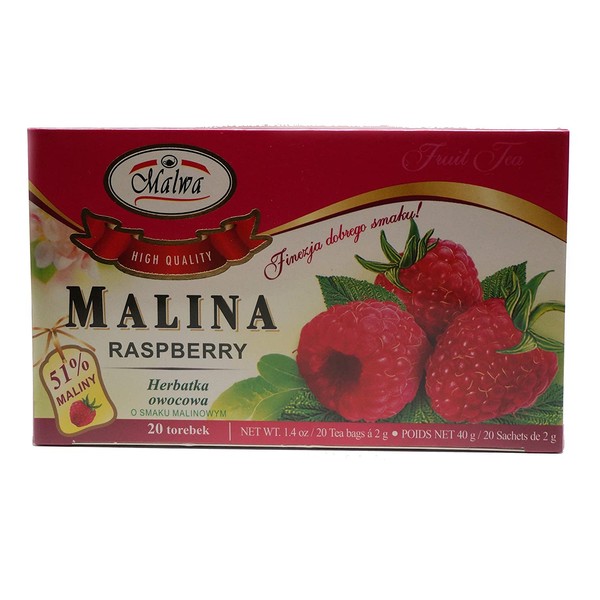 Malwa Raspberry Fruit Tea 40g