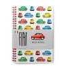 Puckator Fiat 500 Spiral Bound Notepad A5 Retro Car