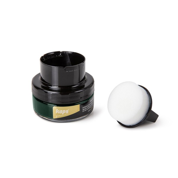 Kaps Professional Shoe Care Delicate Cream with Sponge Applicator for