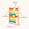 Wondertoys Wooden Abacus Maths Games with 100 Beads for Kids
